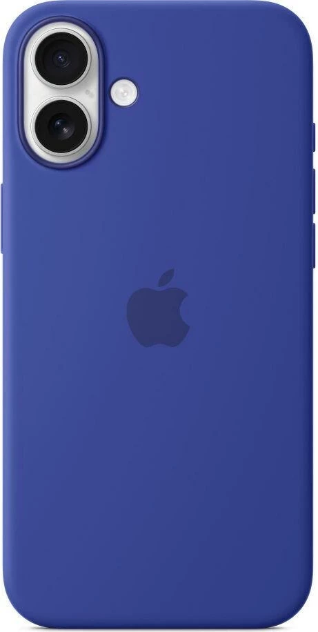 Apple iPhone 16 Plus Silicone Case with MagSafe, Ultramarine (Seasonal)