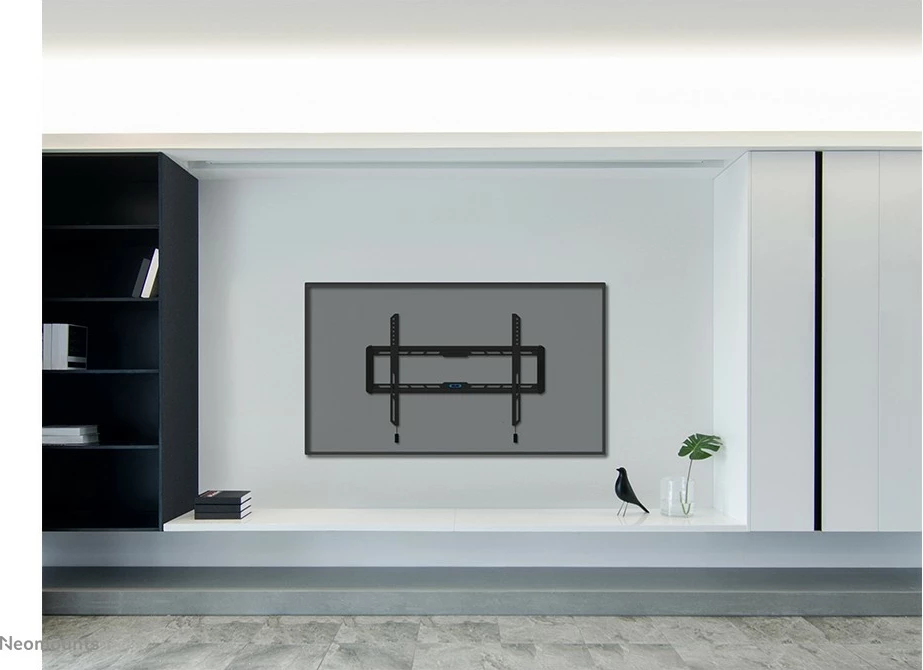 Mbajtës muri Neomounts, 40"-75", 70 kg, i zi