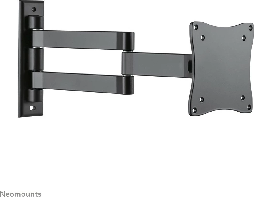 Mbajtës muri Neomounts FPMA-W830BLACK, 75 x 75 mm, 100 x 100 mm, 0 - 140°, 0 - 180°, Alumini, E zezë