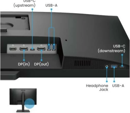 Monitor BenQ BL2790QT, 27", 2K QHD, IPS, 75Hz, USB-C, HDMI, i zi