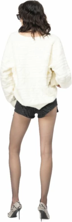 Duks Pinko Terry 3D për femra, i bardhë