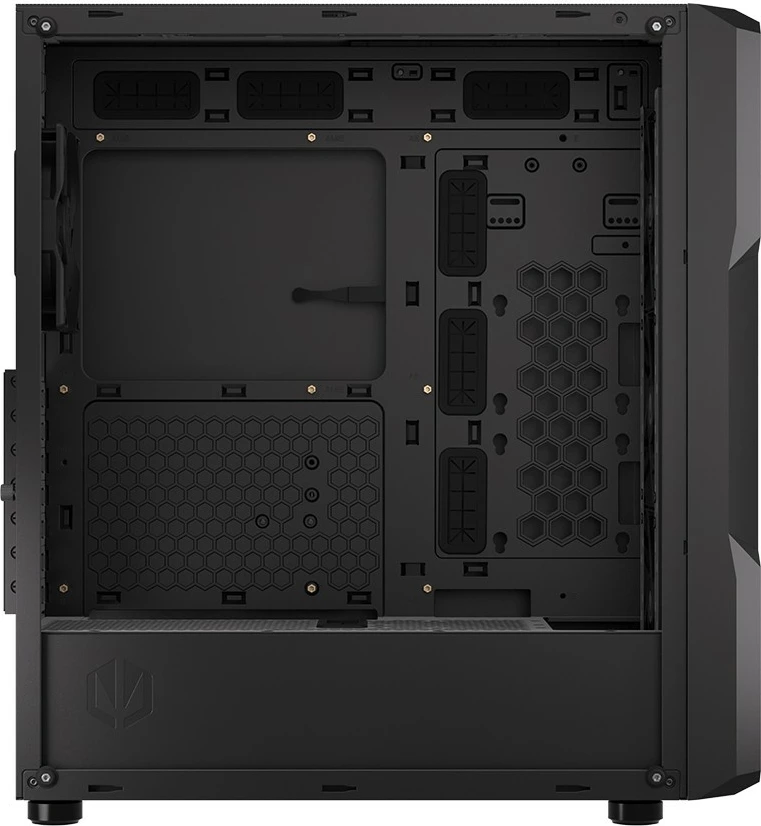 Kasë Endorfy Regnum 400 Air, Midi Tower, Tempered Glass, E zezë