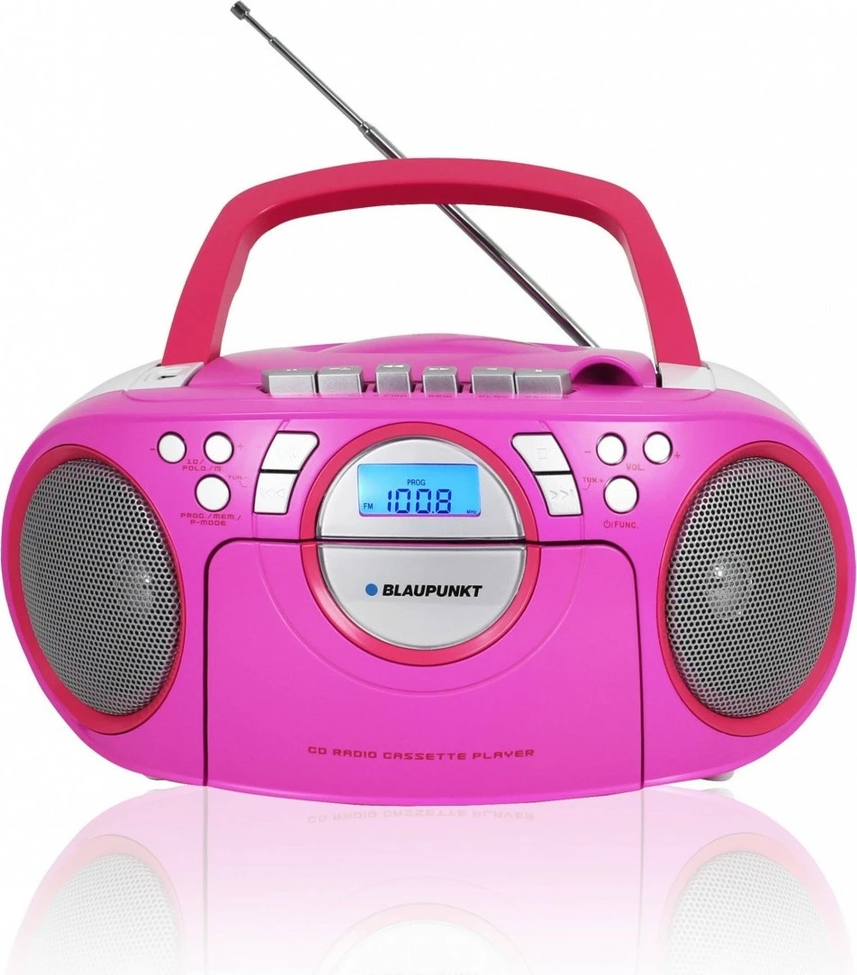 Boombox Blaupunkt BB16PK, CD/MP3/USB/AUX, Rozë