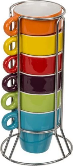 Set filxhanësh espresso OUT OF THE BLUE, 6 ngjyra