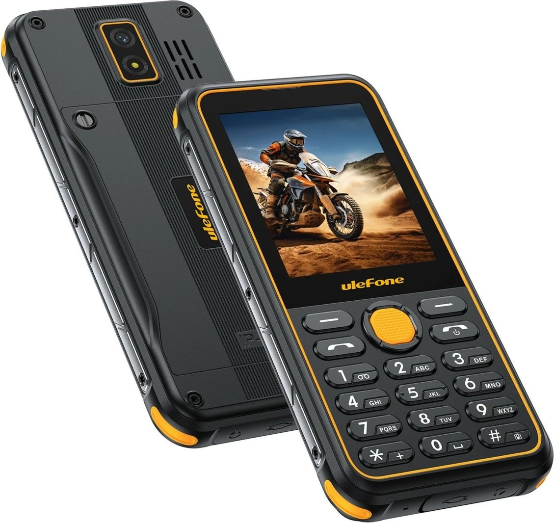 Telefon i thjeshtë Ulefone Armor Mini 4 LTE, 128 MB, 64 MB RAM, Dual SIM, i zi