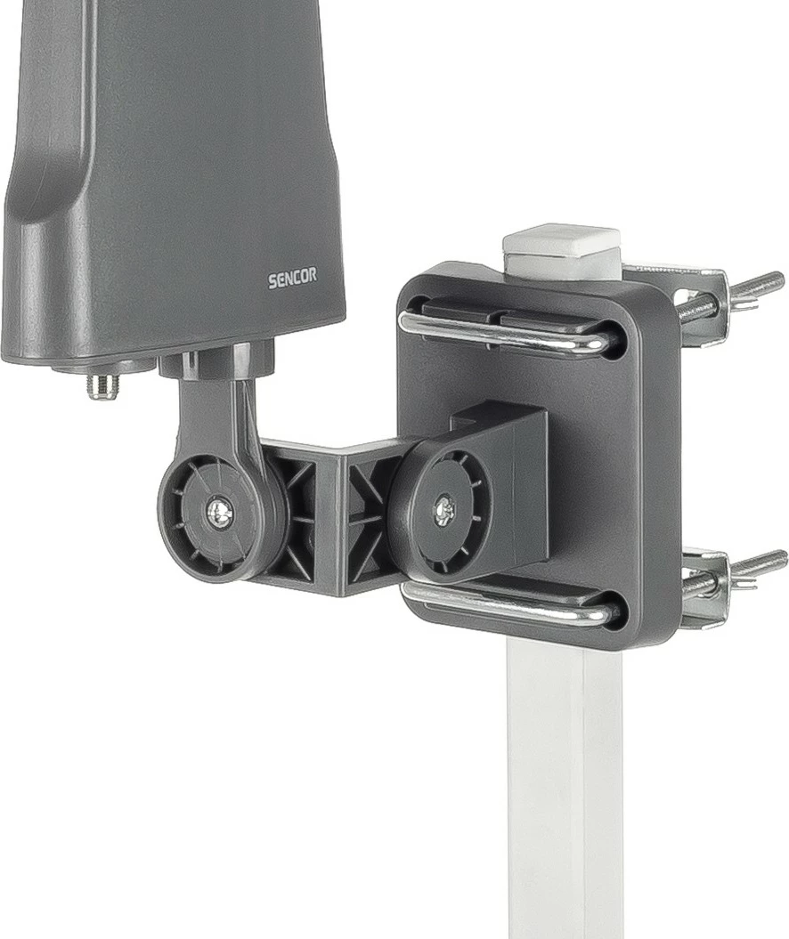 Antenë e jashtme Sencor SDA 502, DVB-T2/T, 20dB, 75 Ohm, Gri
