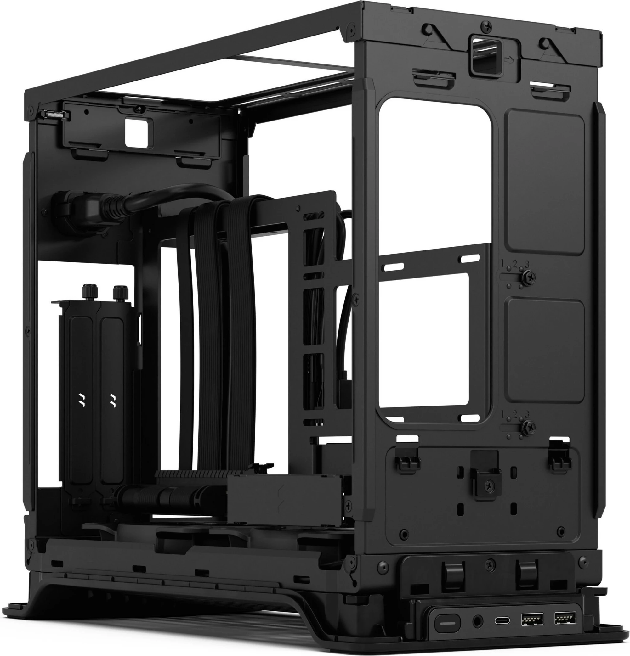 Kasë Fractal Design Era 2, Mini Tower, Charcoal