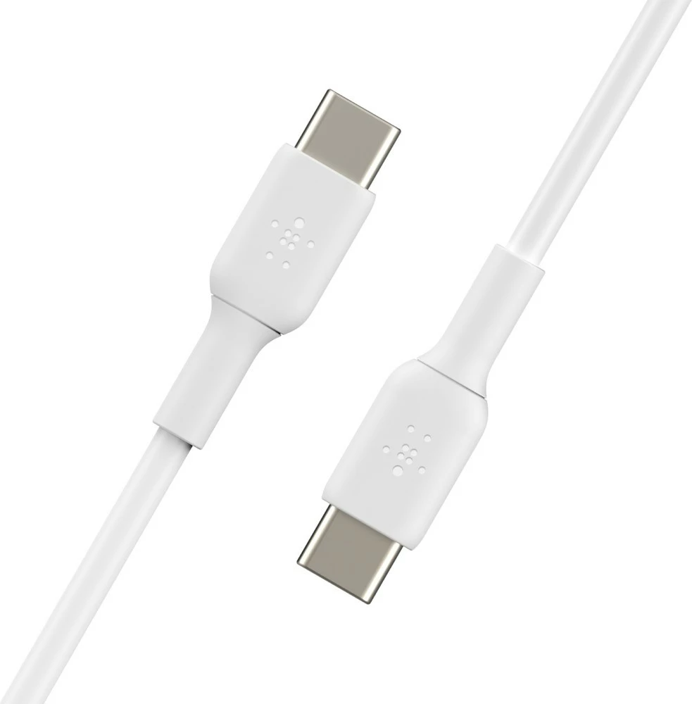 Kabëll Belkin CAB003BT1MWH, 1 m, USB C, USB C, Bardhë