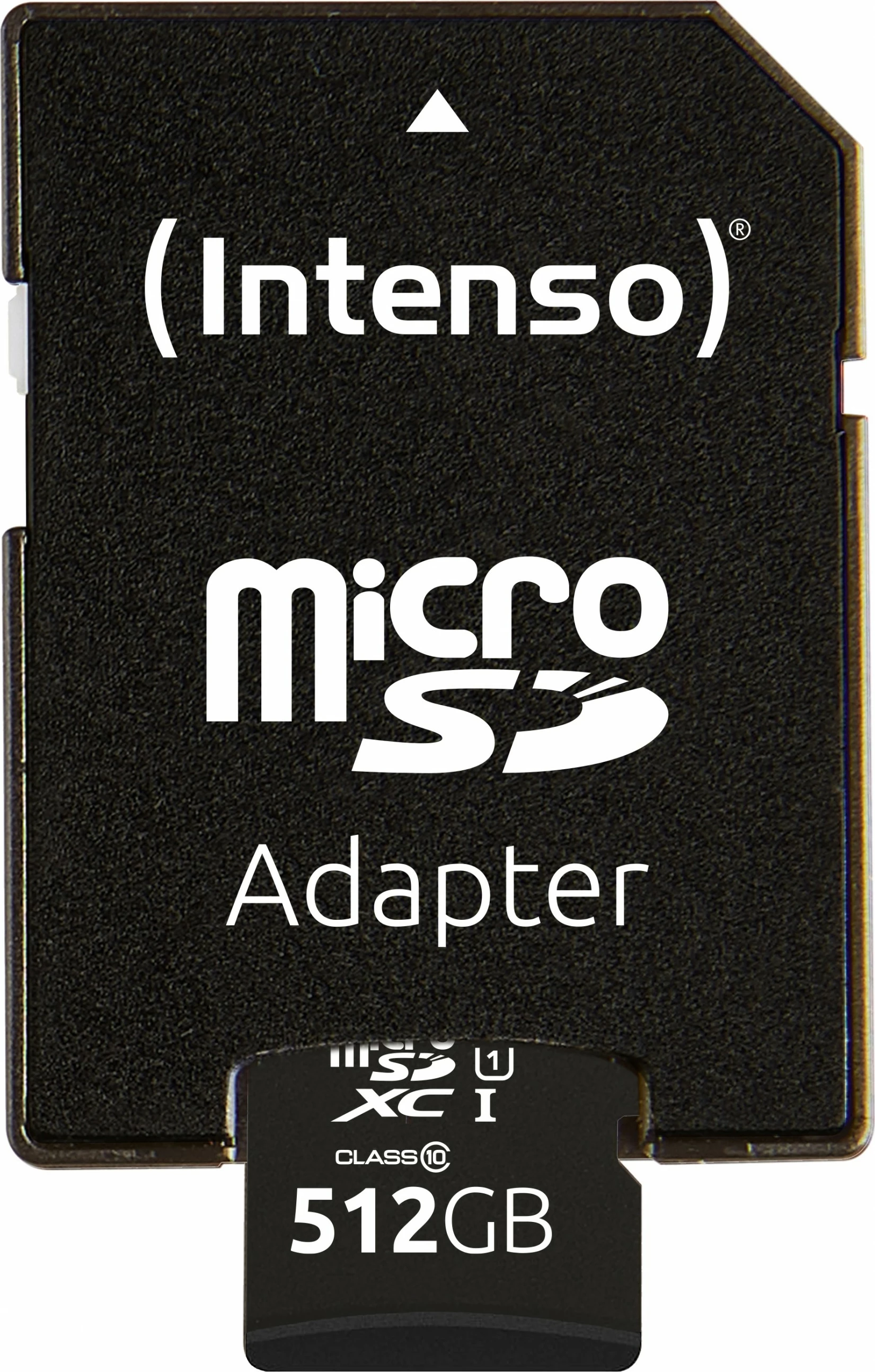 Kartelë MicroSD Intenso 512GB, UHS-I, Class 10, e zezë