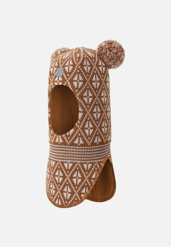 Balaklava për fëmijë Reima, kafe