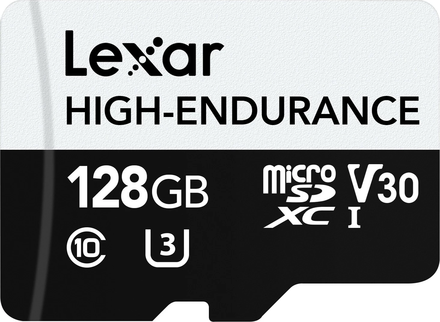 Kartë memorie microSD Lexar High Endurance 128GB, SDXC, UHS-I, Class10, V30