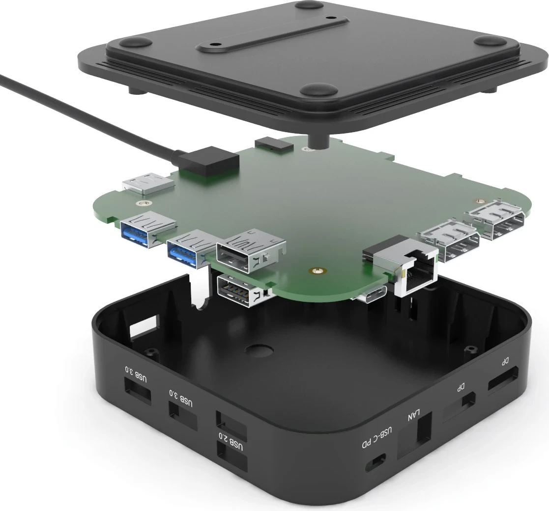 Stacioni i Dokimit i-tec USB-C Dual Display pa furnizim me energji