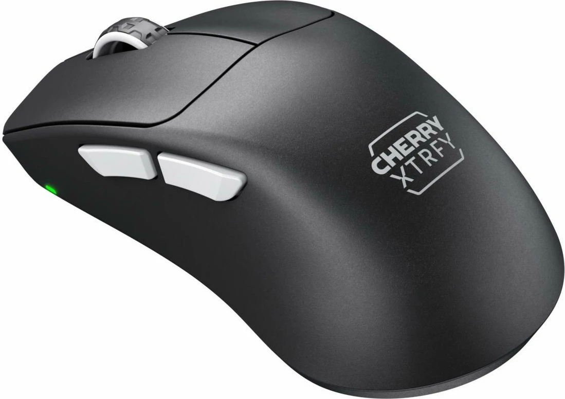 Maus CHERRY XTRFY M64 Pro Wireless, 26000 DPI, Ngjyrë e zezë, e argjendtë