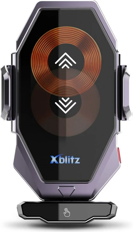 Mbajtës automatik për veturë Xblitz FX8 Elegance me karikim, i zi