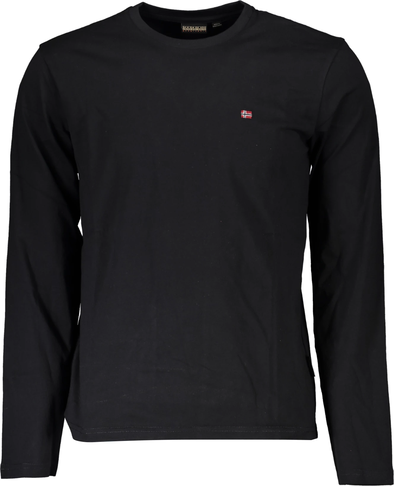 Maicë Napapijri për meshkuj, e zezë