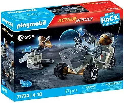 Set lodrash Playmobil Action Heroes 71734 Space Mission, 57 pjesë