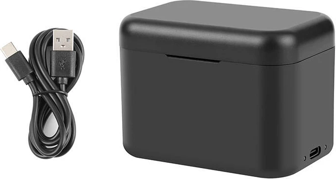 Kutí karikimi Puluz PU999B për Insta360 X4, për bateri e kartela memorie, e zezë