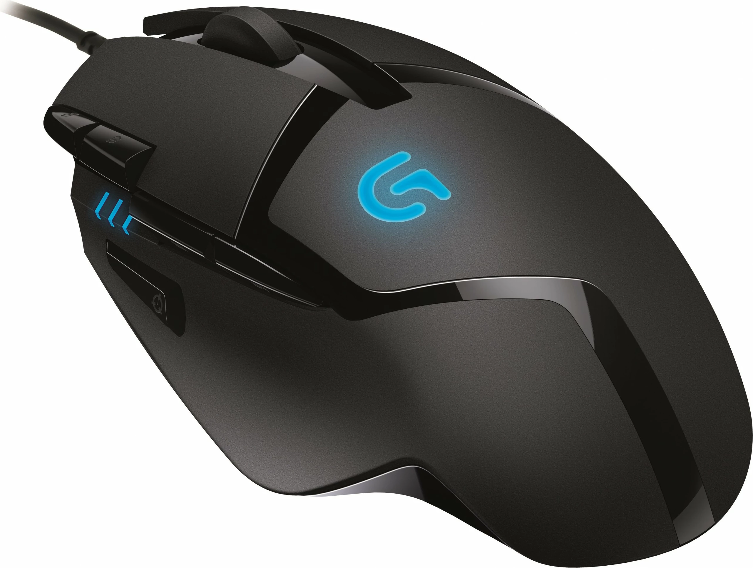 Maus Logitech G G402 Hyperion Fury FPS Gaming, Optik, USB Type-A, 4000 DPI, 1 ms, Zi