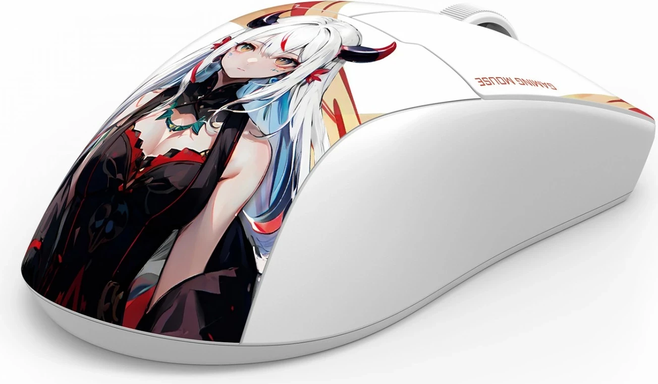 Maus Redragon M918-AKG-PRO K1NG PRO MAX 1K, i bardhë-zi