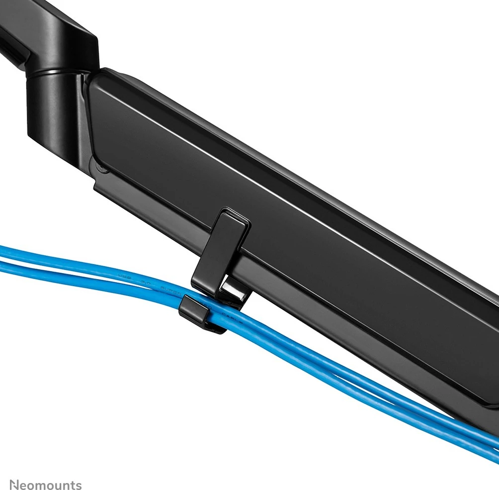 Krah monitori Neomounts, Clamp/Grommet, 9 kg, 43.2 cm (17"), 81.3 cm (32"), 100 x 100 mm, e zezë