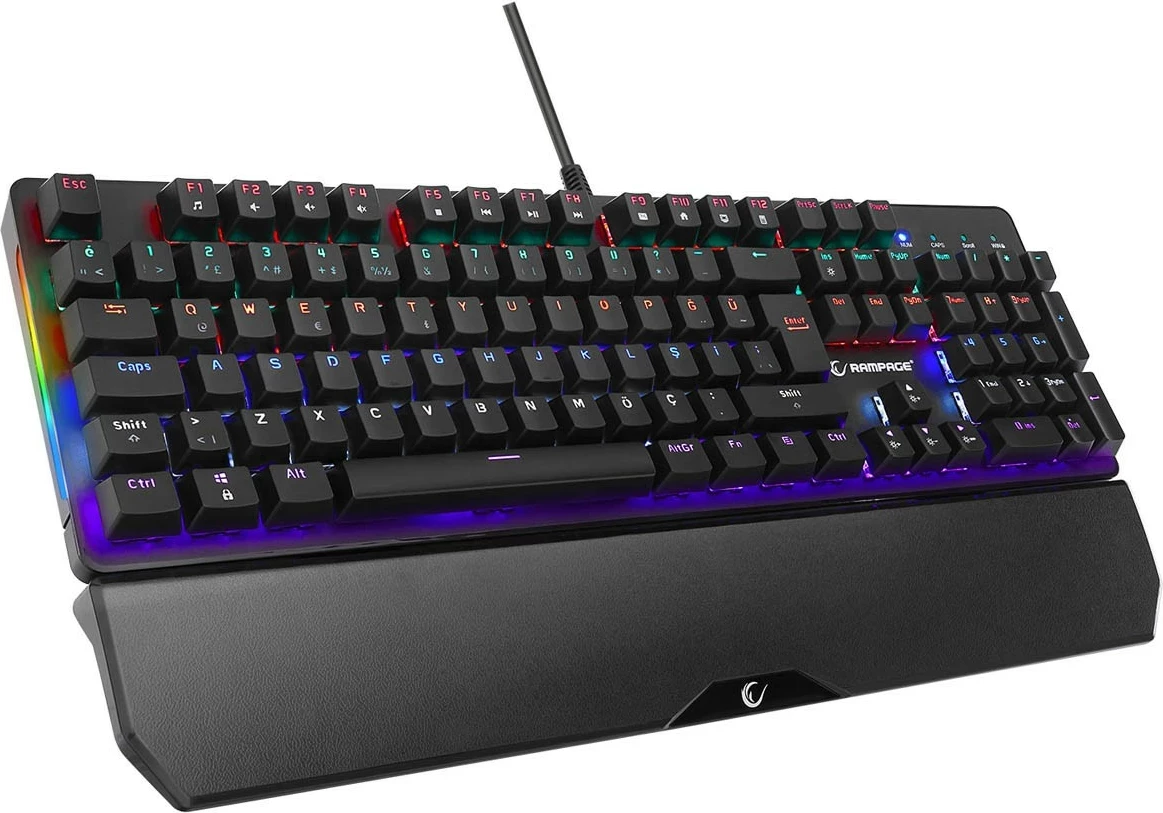 Tastierë mekanike Rampage KB-R86 UMBRA, Red Switch, e zezë