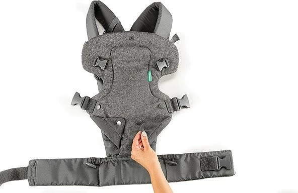 Mbajtës fëmijësh B-kids Infantino 4-në-1, 1505204N, Gri/Gjelbër