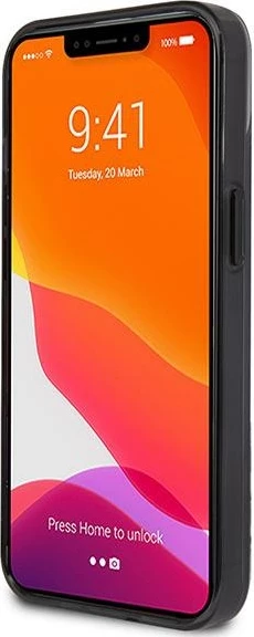 Mbështjellës Karl Lagerfeld KLHCP13SHIKCK për iPhone 13 mini 5.4", transparent Ikonik Karl