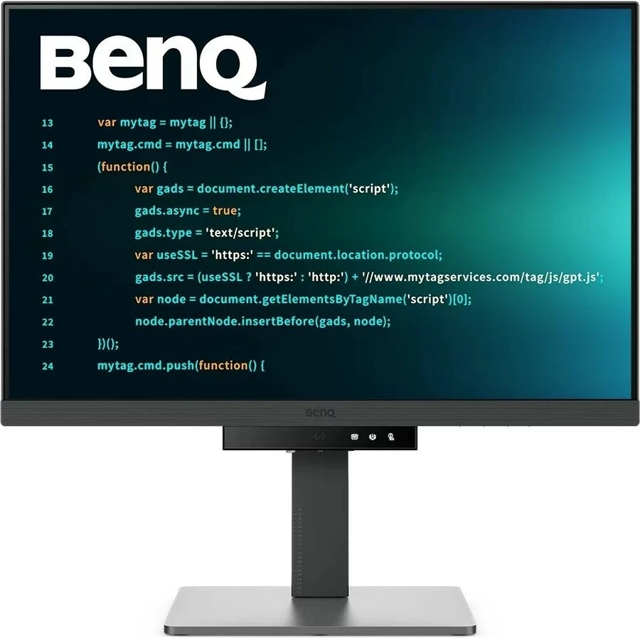 Monitor BenQ RD240Q, 24 inch, 2560 x 1600, HDR10, e zezë-argjendtë