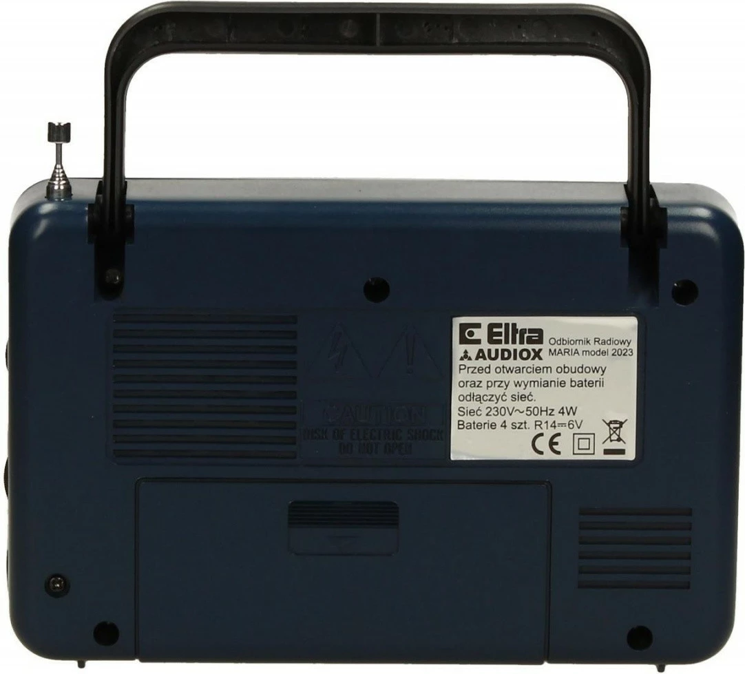 Radio portabile Eltra OR MARIA, mono, FM/LW, blu e errët