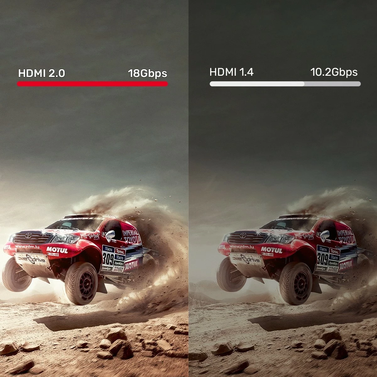 Kabëll HDMI Unitek 2.0 4K 60Hz 1.5m, i zi