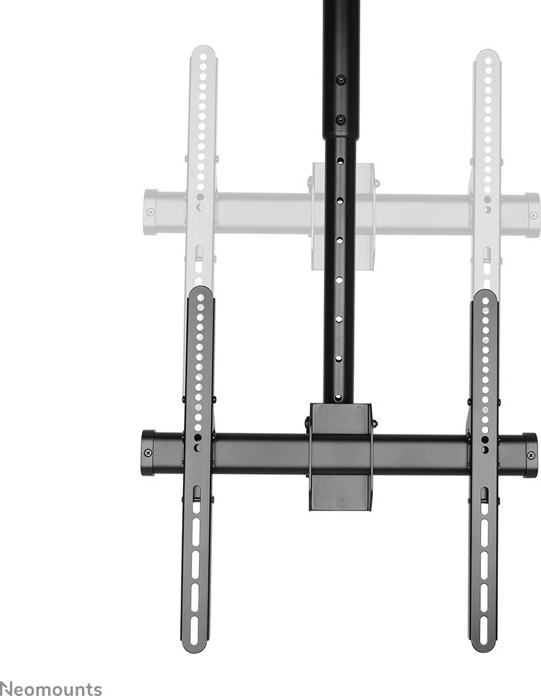 Mbajtës tavani për monitor/TV Newstar NM-C440BLACK, 32-60 inç, rregullim lartësie, 50 kg, e zezë