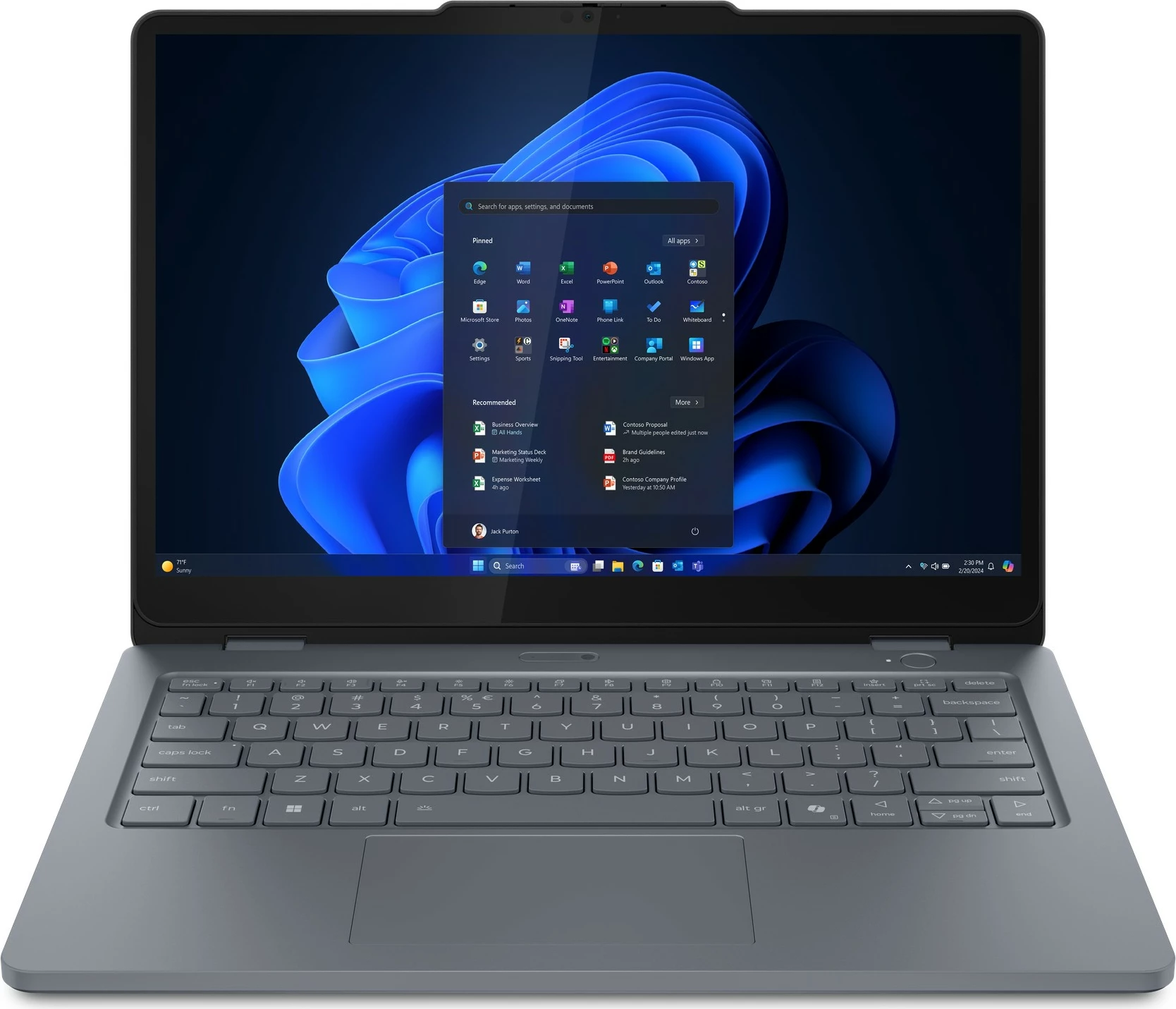 Laptop Lenovo 13w 2-in-1 G3, Core i5 120U, 16GB, 512GB SSD, Pen Touch, gri