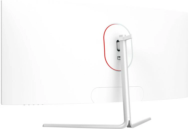 Monitor LC-Power LC-M34-UWQHD-100-C-V3, 34", UltraWide Quad HD, 100Hz, i bardhë