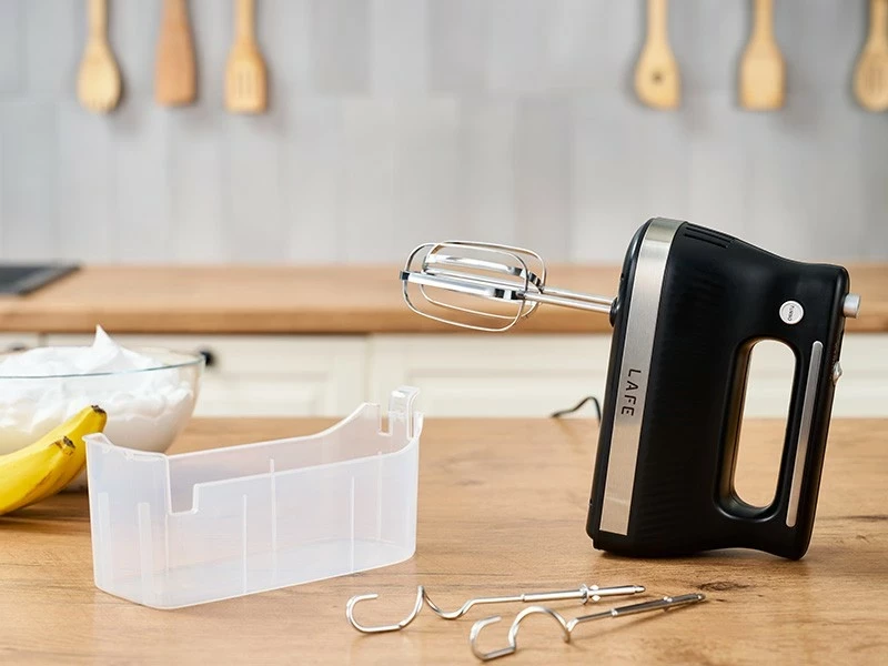 Mikser dore Lafe Mix & Store, 500W, 5 shpejtësi, zi-argjendtë