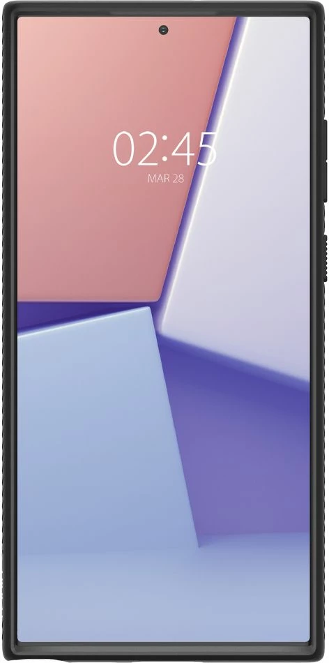 Mbështjellës Spigen Liquid Air për Samsung Galaxy S22 Ultra, Mat Zi