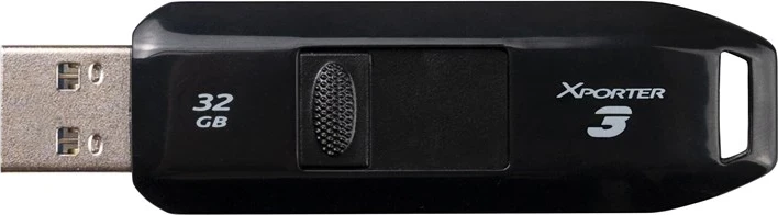 USB Flash Patriot Memory Xporter 3 32GB, Lloji A USB 3.2, e zezë
