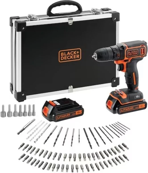 Bormakinë BLACK+DECKER 18V, modeli CDC18BAFC-QW
