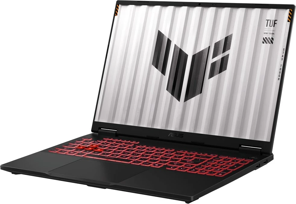 Laptop gaming ASUS TUF Gaming A16 FA608UH-R7165, 16", AMD Ryzen 7, 16 GB RAM, 512 GB SSD, NVIDIA RTX 5050, Zi/Gri