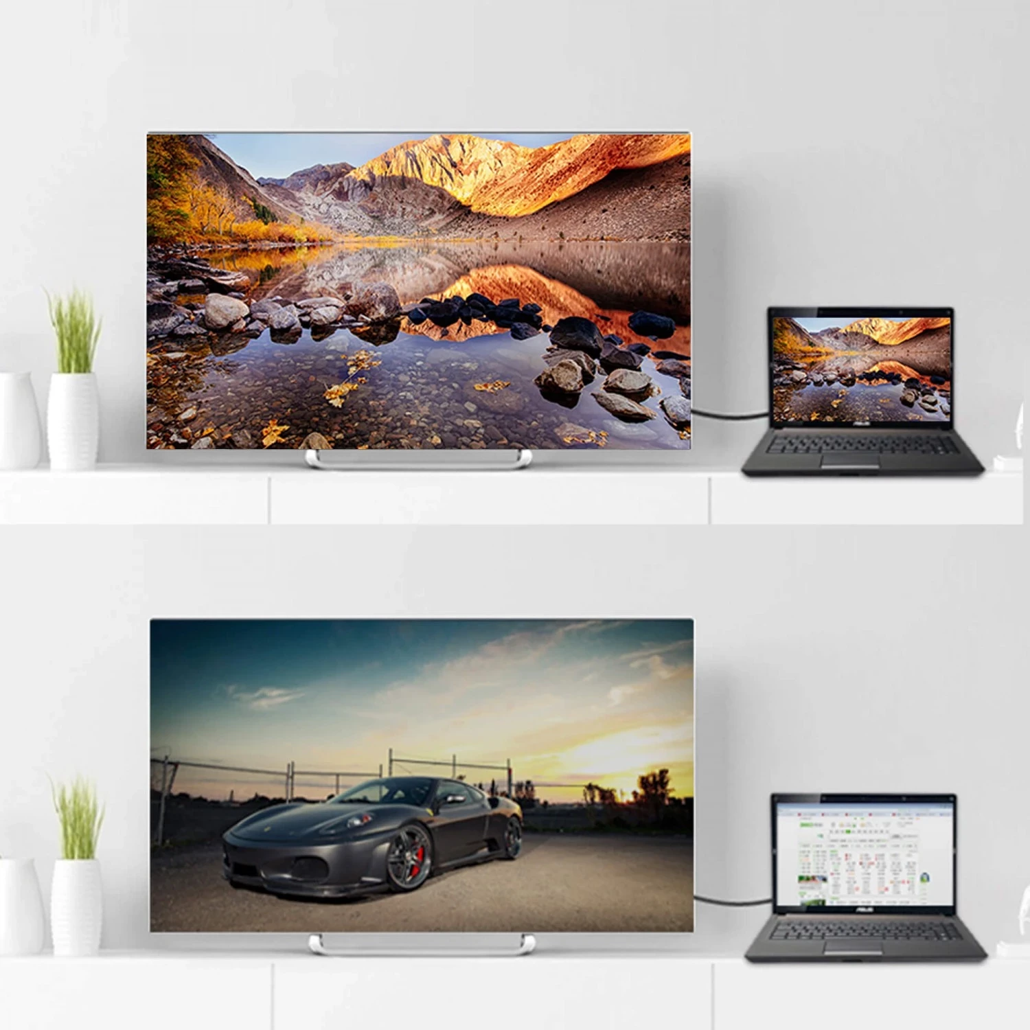 Kabllo DisplayPort  Unitek, 2.0m, e zezë 