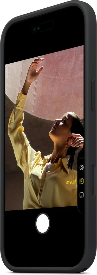 Mbështjellës Apple për iPhone Air, polikarbonat, i zi