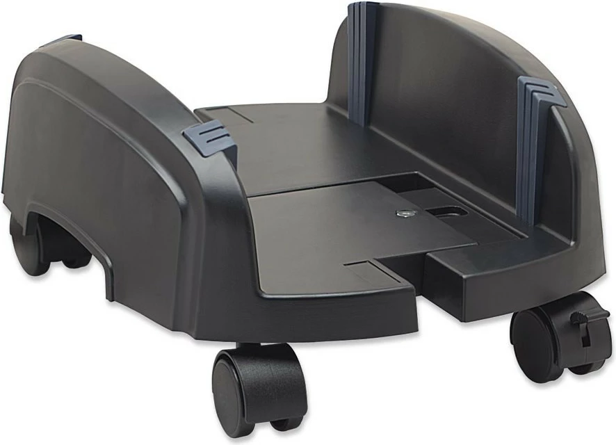 Kasë Manhattan 432832 për kompjuter, me rrota, e zezë