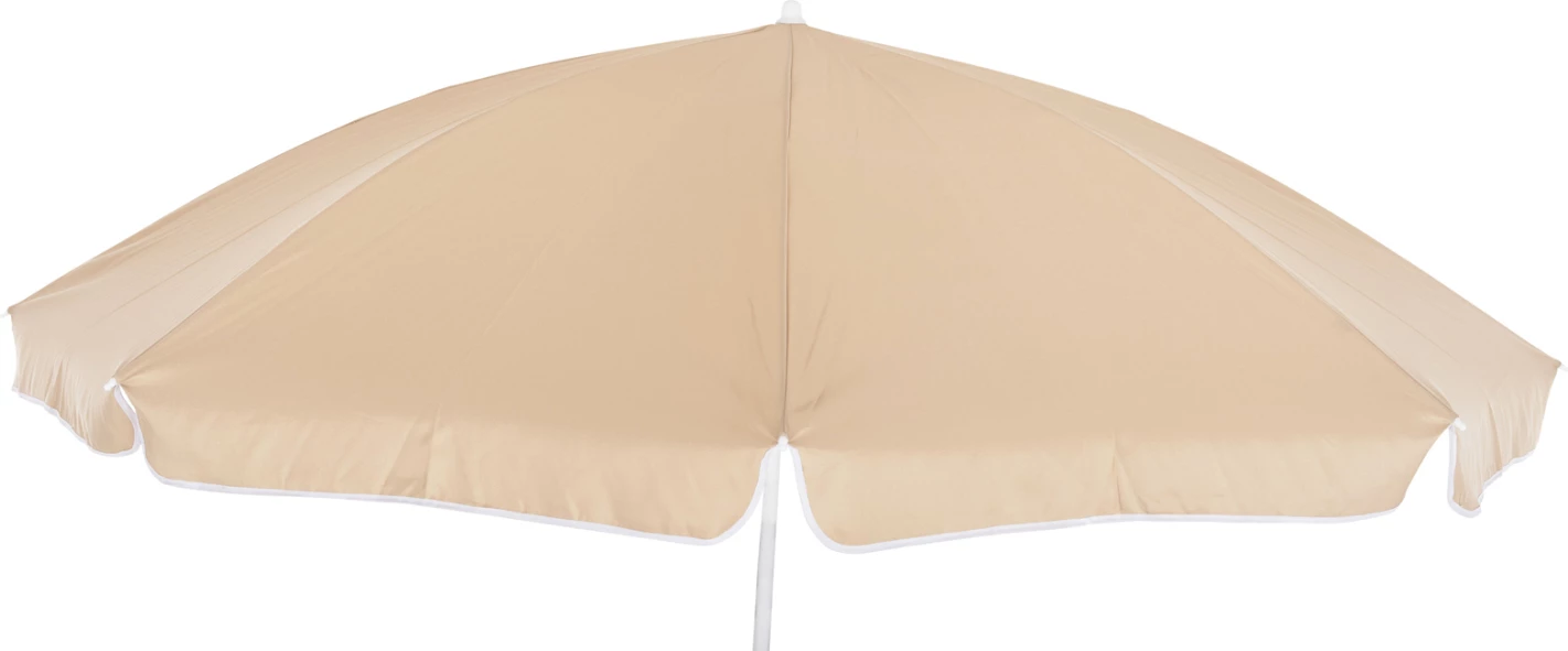 Çadër plazhi me 8 fije fiberglasi 2.00m FH6015.04 ngjyrë moka-shtyllë e bardhë