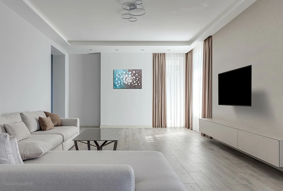 Mbajtëse muri për TV Neomounts WL40S-840BL12, full motion, 32-55 inç, e zezë