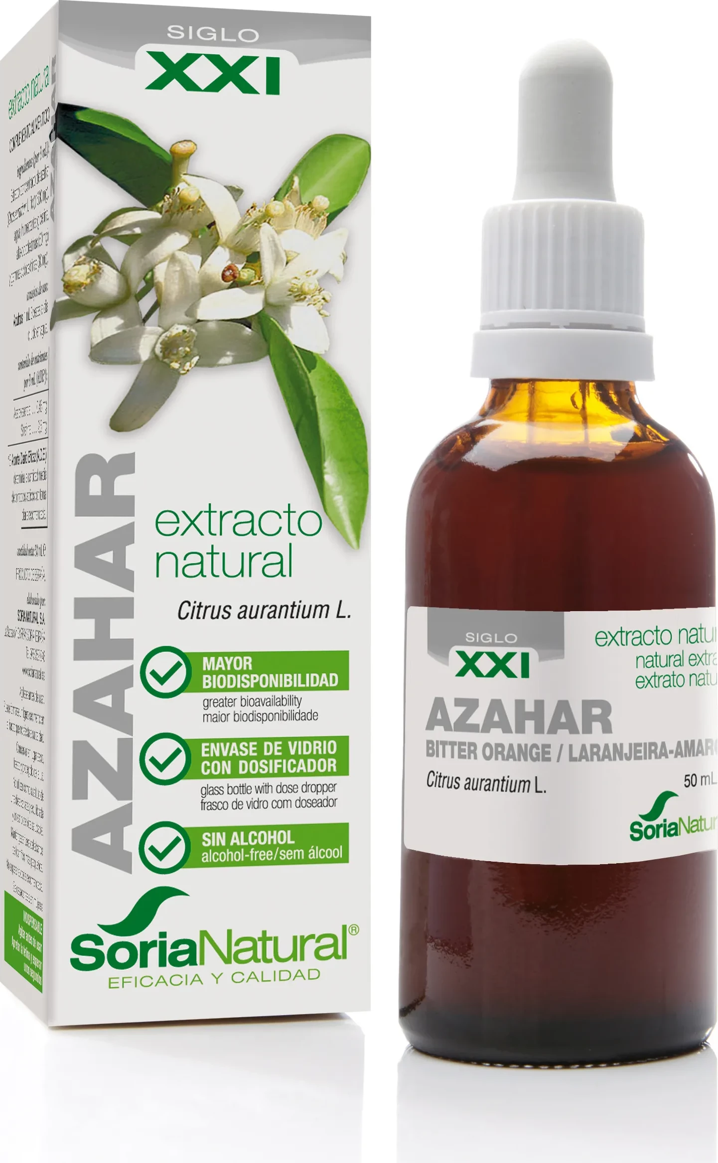 Ekstrakt natyral Azahar Soria Siglo XXI unisex 50ml