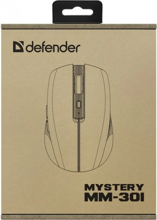 Maus pa tela Defender MM-301 Mystery, Bluetooth/USB, 1600DPI, Violet
