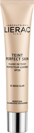 Fondatinë për femra Lierac Teint Perfect Skin SPF20 01 Beige Clair, 30ml
