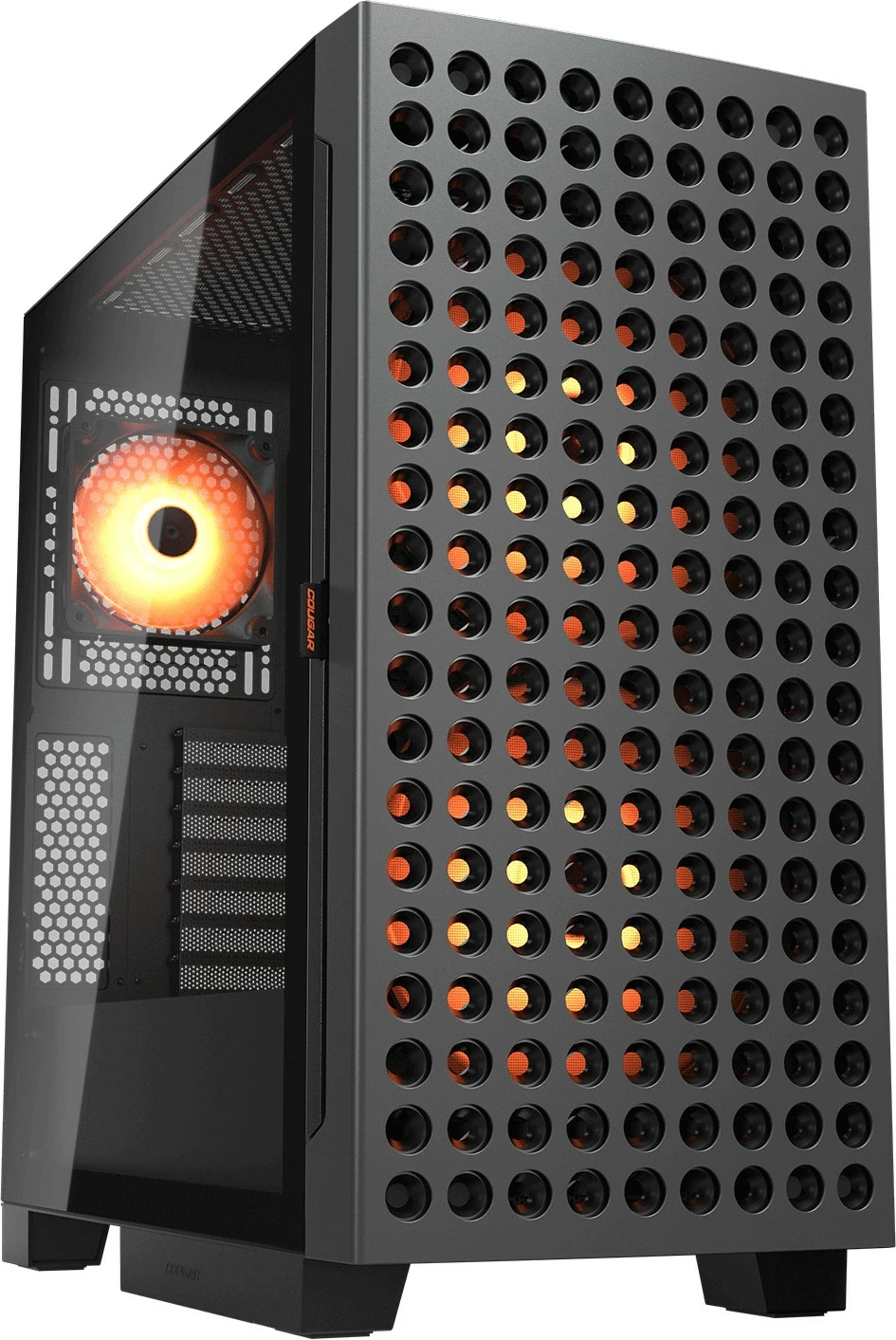 Kasë Cougar Airface ECO midi, ARGB, e zezë