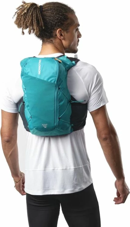 Çanta Salomon për vrapim dhe biçikletë, e gjelbër