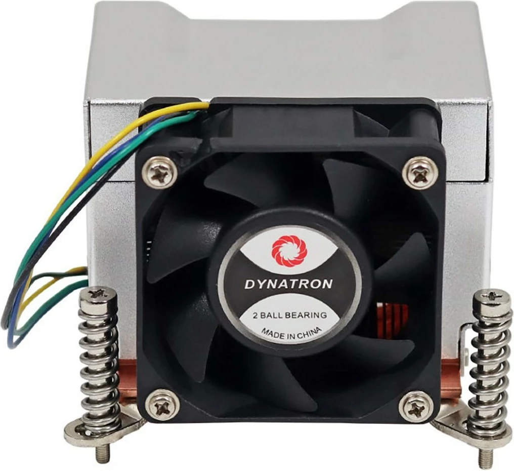 Ftohës procesori Inter-Tech Q-5, 6 cm, LGA 1700, alumini/bakër, zi/argjend