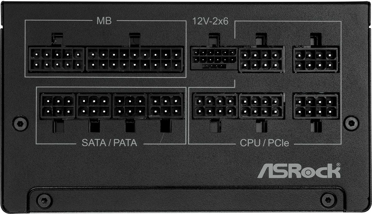 Kasë furnizimi ASRock SL-1000G, 1000W, 80 PLUS Gold, Modular, e zezë